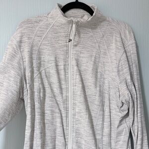 Lululemon Heathered Grey Define Jacket, Size 20, Size 18